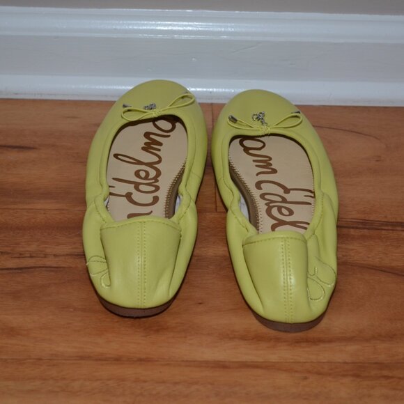 Sam Edleman LOT of 3 Felicia White, Red, Lime green Ballet flats, sz 8.5 - Picture 6 of 15